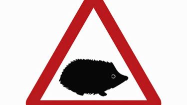 Small animal road signs