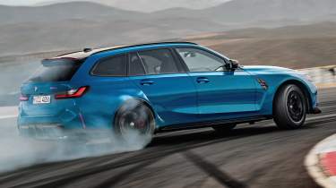 BMW M3 CS Touring - rear drifting