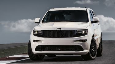 Grand Cherokee SRT - White Front Profile