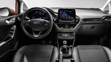 New 2017 Ford Fiesta Titanium - dash