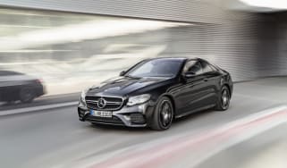 Mercedes-AMG E 53 Coupe driving