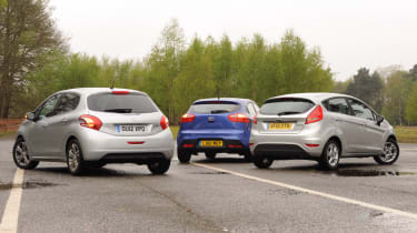 Peugeot 208 vs rivals