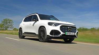 Mercedes GLB electric - alt front corner tracking
