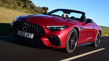 Mercedes-AMG SL 55 - front tracking