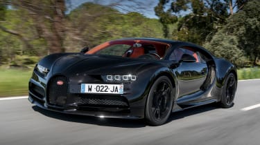 Bugatti Chiron - front speed