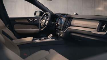 Volvo XC60 facelift 2026 - interior