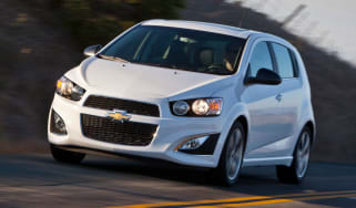 Chevrolet Aveo RS front tracking