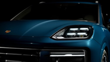 2023 Porsche Cayenne - headlight teaser image