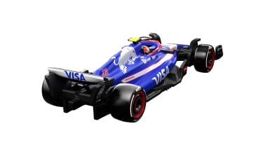 Hot Wheels Racing Bulls F1 car - rear