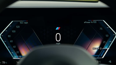 BMW i5 digital instrument cluster