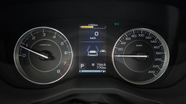 Subaru Impreza 2017 - speedo