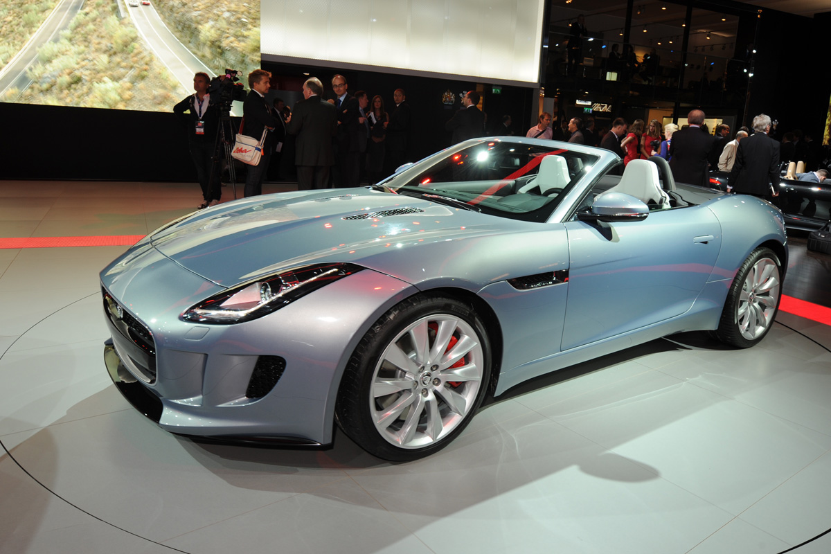 Jaguar F-Type on the road  Auto Express