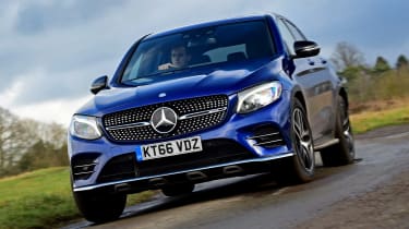 Mercedes-AMG GLC 43 Coupe - front cornering