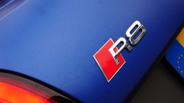 Audi R8 coupe badge