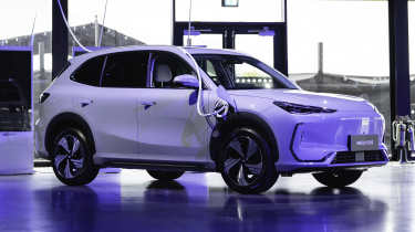 New Geely EX5 launch - side profile