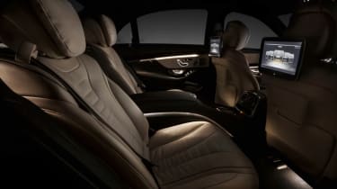 Mercedes S-Class rear seats
