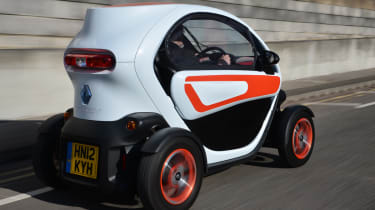 Renault Twizy Technic rear tracking