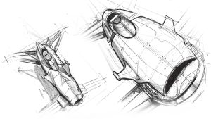 Airspeeder Mk3 - sketch