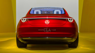 Mercedes Concept CLA Class - full rear