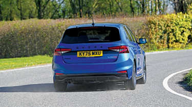 Skoda Fabia 130 - rear cornering