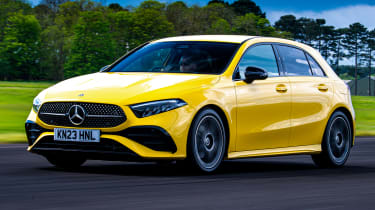 Mercedes A-Class - front tracking