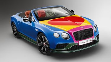 Bentley Peter Blake Art Car - front three quarter