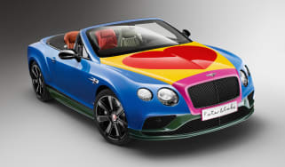 Bentley Peter Blake Art Car - front three quarter