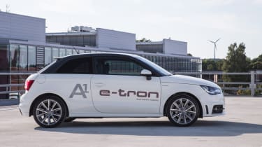 Audi A1 e-tron profile