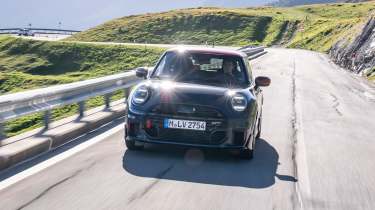 New MINI John Cooper Works accessories - front tracking