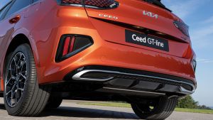 Kia Ceed facelift - rear detail