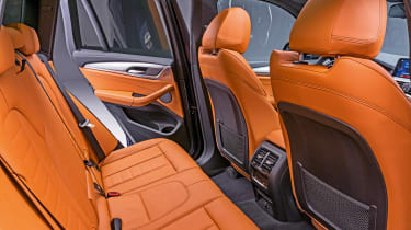 New BMW X3 - rear seats