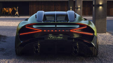 Bugatti Brouillard - full rear