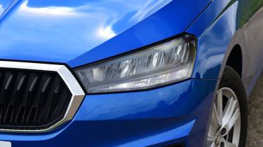 Skoda Fabia - headlight