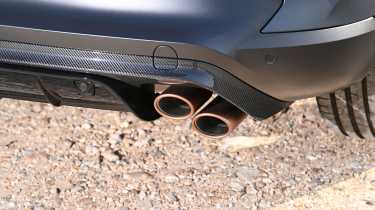 Cupra Formentor VZ5 2026 UK - exhausts