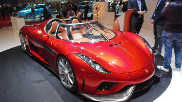 Geneva Motor Show 2016 - Koenigsegg Regera front