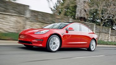 Tesla Model 3 - front action