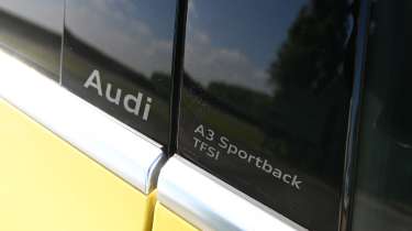 Audi A3 35 TFSI S tronic S line long termer - side detail