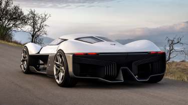 Corvette concept - rear action