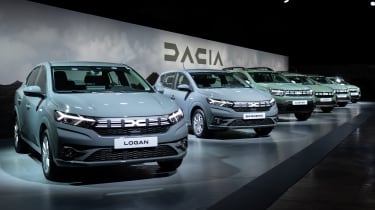 Dacia range