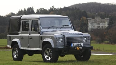 Land Rover Defender double cab pick up
