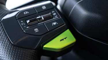 Kia EV9 GT - GT button