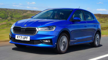 Skoda Fabia - front tracking