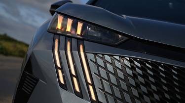 Peugeot 5008 Hybrid GT long-term - headlight