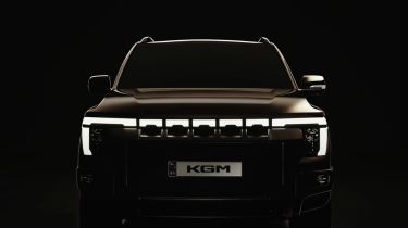 New KGM Musso diesel - front 