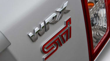 Subaru WRX STi 320R badge