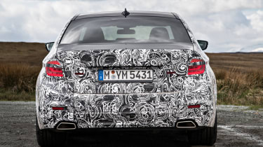 BMW 5 Series prototype 2016 - rear