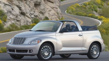 Top 10 worst cars - Chrysler PT Cruiser Convertible front quarter 2