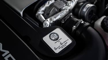 Mercedes C63 AMG saloon - engine