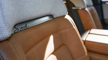 New Scout Traveler seat badging