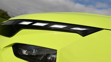 New Skoda Elroq vRS UK - front headlight 